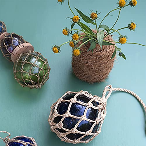 EMEKIAN 100M Natural Jute Twine, Jute String Rope 3 ply 2mm Thickness, Garden Twine String for Weddings, Floristry, Gifts, DIY Arts&Crafts, Decor