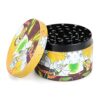 4 Piece Spices Grinder,Non-Stick Aluminium Alloy Grinder with Mesh Screen and Pollen Scraper(2.5Inch,)