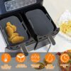 2Pcs Silicone Pot Double Air Fryer Liners Basket, Rack Accessories for Ninjas Dual Air Fryer, Oven, and Microwave