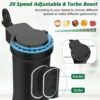 Yumystori Stainless Steel Hand blender Set,7 in 1 Stick Blender 800W,20 Speed Immersion Blender with Ice Crush,Beaker,Chopper,Whisk,Frother,Blend