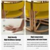 KUKIXO 80cm Small Round Business Negotiation Reception Tables and Chairs CombinationOffice Hotel Picnic Tables Garden Furniture Combination Sets