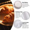 WENRERO 6 PCS Silicone Dehydrator Sheets Non Stick Food Fruit Dehydrator Mats Trays Silicone Steamer Liner Reusable Steamer Mesh Mat Round Dumpli