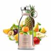 Slenderblender Portable Fruity Bullet Blender | Personal Blender Bottle with 4 Stainless Sharp Blades | A Blend of Luxury and Utility (Pink)