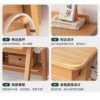 JYDQM Small Desk Solid Wood Small Apartment Office Computer Desk Home Student Bedroom Student Study Table Without Chair