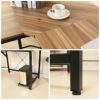 soges Computer Desk L-Shaped Desk Large Corner Desk L(150+150) * W55 * H76 cm Office Table Computer Workstation for Home and Office, LD-Z01-OK