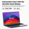 SGIN 15.6 Inch Laptop 12GB RAM 512GB SSD, 1080P FHD Celeron N5095 Up to 2.8GHz, PC Notebook with Dual Band WiFi, 2xUSB 3.0, Keyboard Film in Eigh