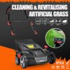 Sweepy Box MK II Artificial Grass Power Brush with Collection Box *New 1800W Motor*