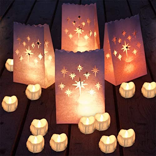 Led Tealight with Timer Battery-powered Flameless Flickering Candles for Party, Festival, Valentine's Day Decoration 12pcs, Children & Pet Friend