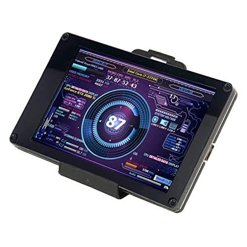 PC Sensor Panel Display, Computer Temperature Monitor, DIY Multi-system Support, Theme for