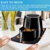 Tendak Heat Resistant Mat for Air Fryer, 4 Pcs Kitchen Heat Protector Mat 2 Shape with Appliance Sliders Function for Ninja Air Fryer, COSORI, To
