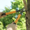 AIRAJ Bypass Loppers, More Power Less Effort Branch Lopper, Hardened Steel Blades with Non-Stick Coating,Bypass Loppers and Tree Trimmer Length: