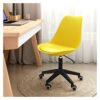 TJLSS Computer Chair Desk Backrest Simple Lifting Leisure Chair Reception Office Stool Comfortable Chair (Color : Argento, Size : Talla �nica)