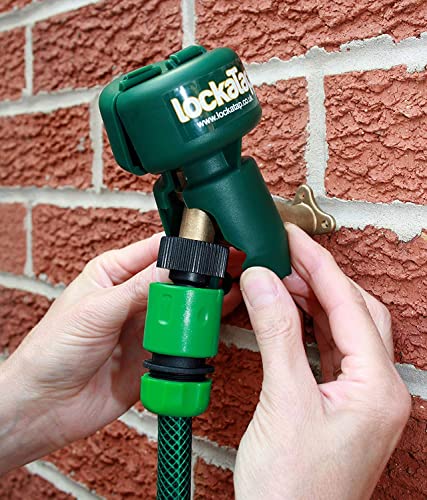 Lockatap PDSLT001 Tap Lock, Green,12.5 x 6.5 x 7 cm