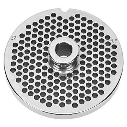 Meat Grinder Discs, Stainless Steel Meat Grinder Cutting Plate, Replacement Meat Grinder Knife for Grinders and Mincers(4.5mm)