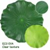 ZAUGONTW 12 Pieces Realistic Lily Pads Leaves, Artificial Floating Foam Lotus Leaves, Water Lily Pads Artificial Foliage Pond Decor for Pond Pool