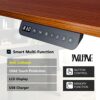 Win Up Time Standing Desk Frame, Electric Stand Up Desk Frame, Height Adjustable Electric Standing Desk Frame, Adjustable Height Desk Frame for H