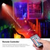 Bikuer 100W LED Floodlight Outdoor, Colour Changing Flood Lights with Remote Control, 12 RGB Colours, Timing, 4 Modes, IP66 Waterproof