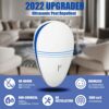 Ultrasonic Pest Repeller(6 Pack), Electronic Mouse Repeller Plug in Bug Repellent for Indoor Pest Control for Mice, Mosquitoes, Spiders, Cockroac