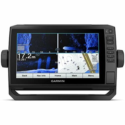Garmin ECHOMAP UHD 95SV, 9" Keyed-Assist Touchscreen Chartplotter with Canada LakeVü G3 and GT54UHD-TM Transducer