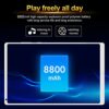 Zunate Tablet PC, 8inch 1080P FHD 4G Calling Tablet for Android 10, Dual Sim, 4GB/64GB, Dual Camera, MT6592 8 Cores CPU Quick response without de