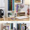 NXYJD Bookshelf, Floor Standing Tree Bookcase in Living Room/Home/Office, Bookshelves Storage Rack for CDs/Movies/Books