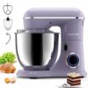 AILESSOM 3-IN-1 Electric Stand Mixer, 660W 10-Speed With Pulse Button, Attachments include 6.5QT Bowl, Dough Hook, Beater, Whisk for Most Home Co