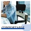 Veemoon Computer Desk Chair, Ergonomic Home Office Chair Chair Headrest Attachment Head Support Cushion Upholstered Adjustable Height Angle