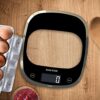 Salter 1050 BKDR Curve Electronic Kitchen Scale, 5 kg Max Capacity, Measures Liquids and Fluids, Add & Weigh, Easy to Read, Baking/Cooking Scale