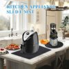 Tendak Heat Resistant Mat for Air Fryer, 4 Pcs Kitchen Heat Protector Mat 2 Shape with Appliance Sliders Function for Ninja Air Fryer, COSORI, To