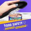 TooHoming Electric Can Opener, No Sharp Edges Automatic Can Open with One Touch Switch, Electric Tin Openers for Arthritic Hands Suitable for Mos