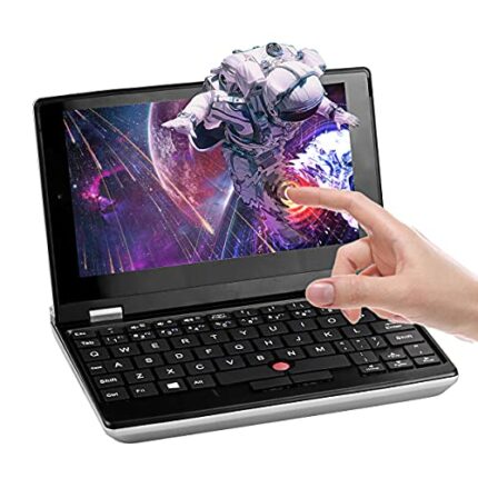 Fsjun 【Win11 / MS 2019office】 All metal 7.0 inch touch screen Ultra-light mini laptop High-speed CPU J4105 12G RAM/512GB SSD High-performance not