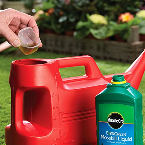 Miracle-Gro EverGreen Mosskill Liquid Concentrate Lawn Food and Moss Control, 66 m2