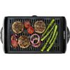 Chefman Electric Smokeless Indoor Grill w/Non-Stick Cooking Surface & Adjustable Temperature Knob from Warm to Sear for Customized BBQ Grilling,
