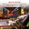 Z-Edge UG24PJ 24inch Gaming Monitor 16:9 1920x1080 240Hz 1ms Frameless LED Gaming Monitor, AMD Freesync Premium Display Port HDMI Built-in Speake
