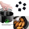 20 PCS Air Fryer Rubber Bumpers, Tower Air Fryer Accessories for Hob Grid Suitable Air Fryer Anti-Scratch Protective Covers Replacement Parts