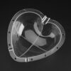 Watermelon Growing Mold, Transparent Heart and Square Pumpkin Watermelon Shaping Mold Reusable Garden Fruit Mould Tool (Not Include Screws) (#1)