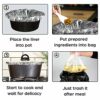 WRAPOK Small Slow Cooker Liners Kitchen Disposable Cooking Bags BPA Free for Oval or Round Pot, Size 11 x 16 Inch, Fits 1 to 3 Quarts - 2 Pack (2