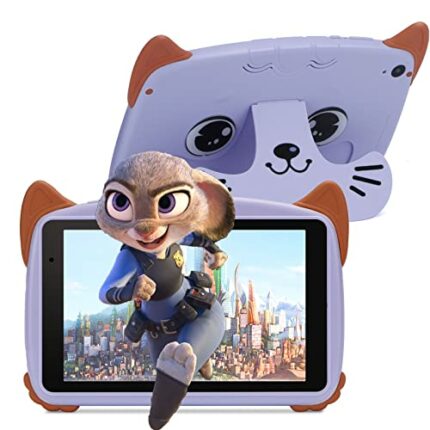 C idea Kids Tablet 8 Inch,Android 12 Tablet for Kids Learning 32GB+32GB Expand Storage Quad Core,Full HD Display,Dual Camera,WiFi ChildrenTablet