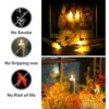 Yeahmart 6PCS LED Taper Candle Lights, Flameless Battery Operated Window Candles for Christmas Wedding Churches Birthday Party Decorations, Warm