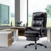 ZXFYHD Desk Chair,Office Chair Swivel Chair Computer Chair Household Reclining Chair Business Leather Executive Chair Office Chair Desk Chair