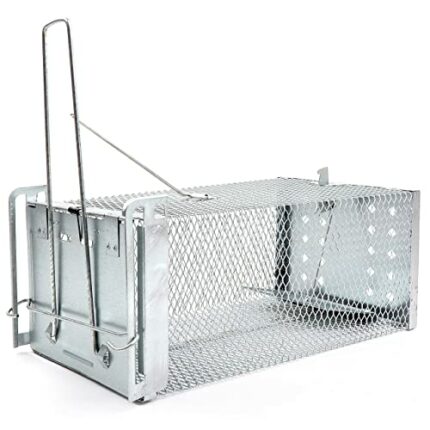 Ratkil Live Rat Cage Trap | Humane Mouse Traps & Rat Traps - All Weather, Home & Animal Friendly Reusable Rat, Mouse, Squirrel, Mole, Rodent Solu