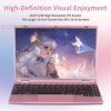UDKED Laptop,8GB RAM 512GB SSD Laptops,14 Inch 1920x1200 Pixels Ultrabook,Intel Celeron Quad Core J4105 Computer（up to 2.5ghz）,Laptops with 5G/2.