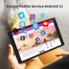 Android Tablet 10.1 inch,4GB RAM,128GB ROM (512GB Expandable),6000mAh Battery,Android 11 Google GMS Tablet,2MP Front Camera, 8MP Rear Camera,WiFi