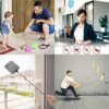 Wancala 3pcs Fly Swatter, Fly Killer Bat with Long Handle, Fly Zapper Racket ，Fly Swatter Plastic Spider Catcher Mini Fly Swatter Insect Catcher