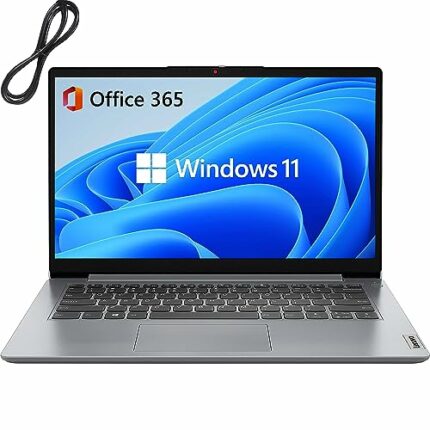 Lenovo IdeaPad 1i 14" Laptop Computer, Quad-Core Intel Pentium Silver N5030 Processor, 4GB DDR4 RAM, 128GB eMMC, WiFi 6, Bluetooth 5.1, Cloud Gre
