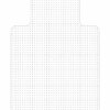 Heavy Duty Carpet Chair Floor Chair Mat with Lip for Home & Office 36" X 48" - Premium Polycarbonate Studded Chair Mat for Carpeted Floor.