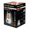 Russell Hobbs 24610 Plastic Jug Blender, 1.5 Litre Capacity and Two Speed Settings, 400 W, White