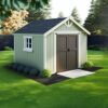 8.2 x 6 FT Outdoor Storage Shed Mat, Waterproof Storage Shed Flooring Mat, Anti-Slip Patio Furniture Floor Scratch Prevention Mat, Dustproof Outd