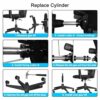 HEADMALL Office Chair Cylinder Replacement and Removal Tool Hydraulic Cylinder Gas Lift Piston Replacement Parts for Office Chair Heavy Duty 400l