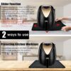 2 PCS Heat Resistant Mat for Dual Air Fryer, Kitchen Countertop Heat Protector Mat for Ninja Air Fryer, Coffee Maker, Blender, Microwave - 44 x 2